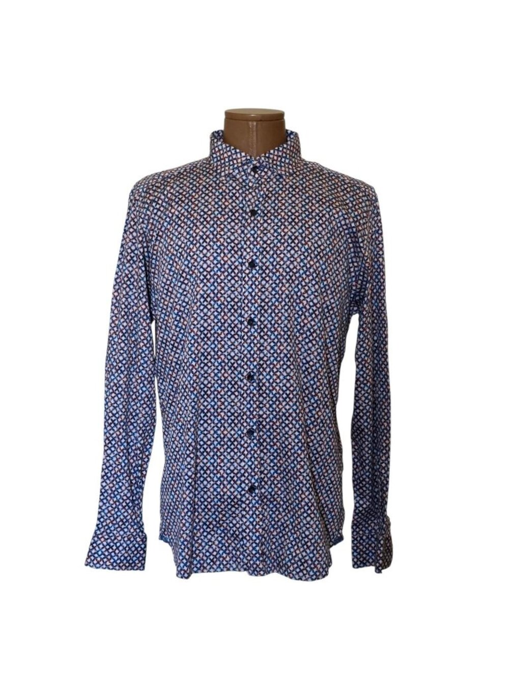 Robert Graham Tailored Fit Long Sleeve Shirt Size L